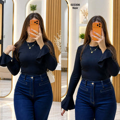 Pul manche oversize 023306