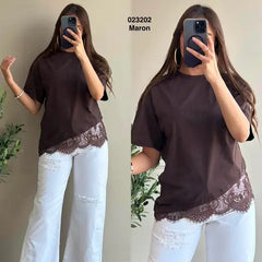 Pul avec dentelle 023202