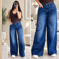 Pantalon wid leg 023268