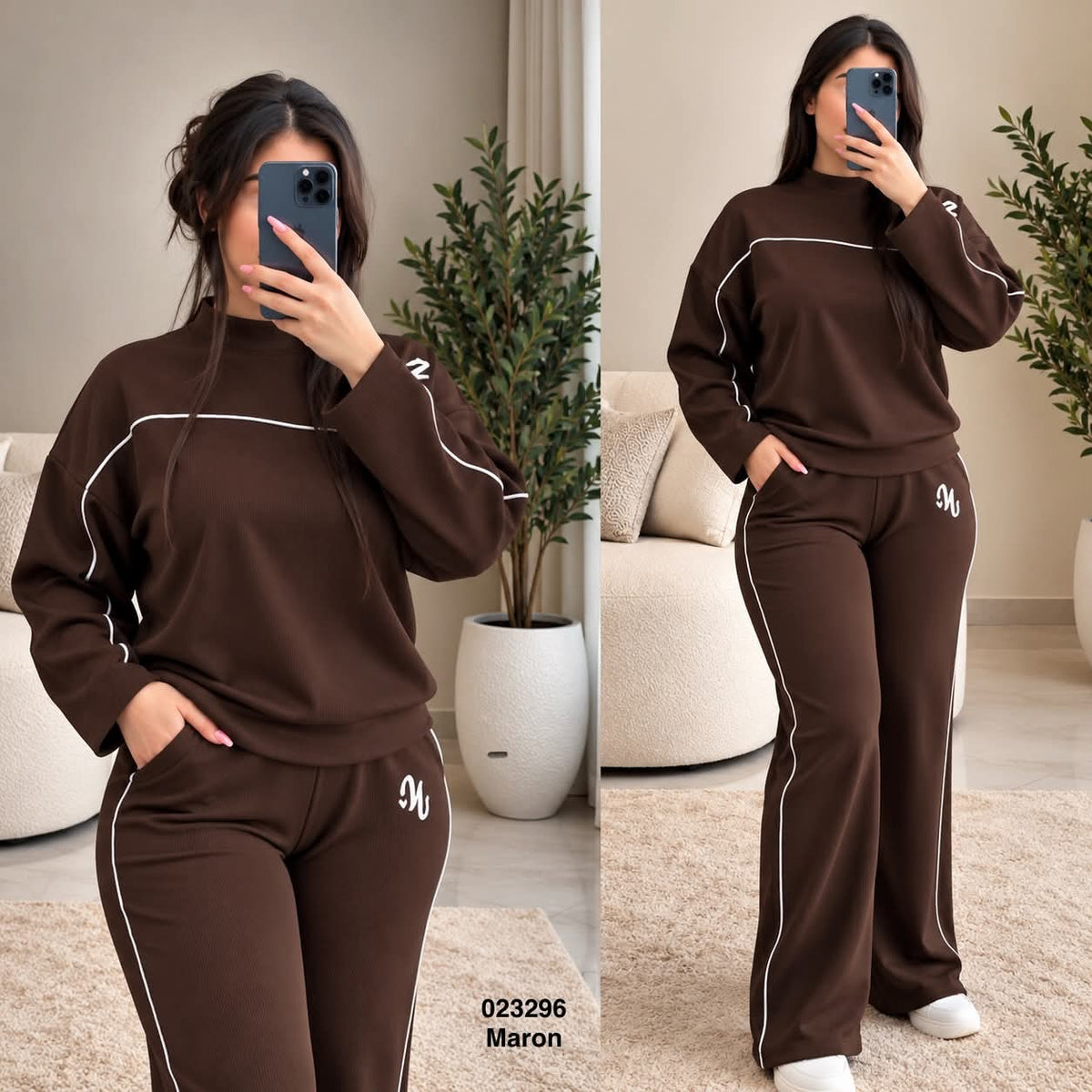 Set 2ps pul+pantalon tissu lycra 023296