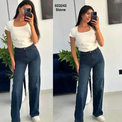 Pantalon large 023242