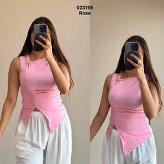 Pul sans manche avec boucle 023199