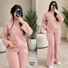 Set 2ps pul+pantalon tissu lycra 023296