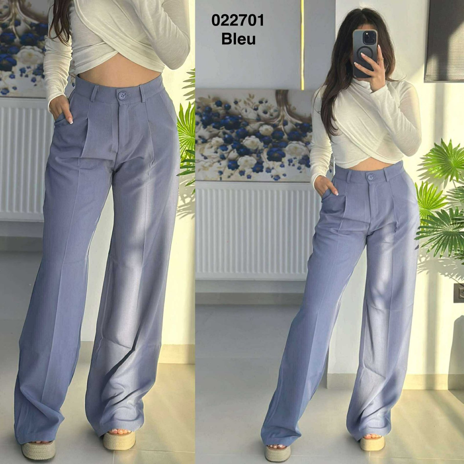 553597184_1143309350464966_8947915518445316869_n Pantalon large simple femme - Sympatico Tunisie