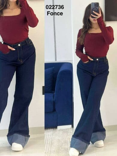 Pantalon ourlet simple