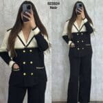Ensemble 2ps gilet style blazer+pantalonv1030