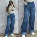 Pantalon Large revers en bas des jambes