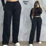 Pantalon coton large