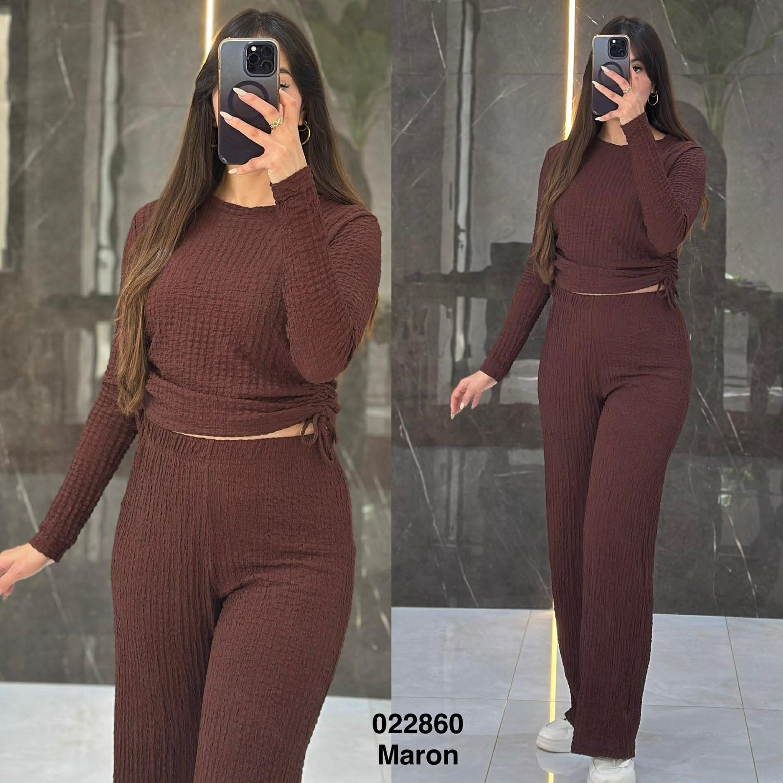 597147321_1205563368333459_560155996495390364_n Ensemble 2ps pul bel khyout tissu Crochet 8075 femme - Sympatico Tunisie