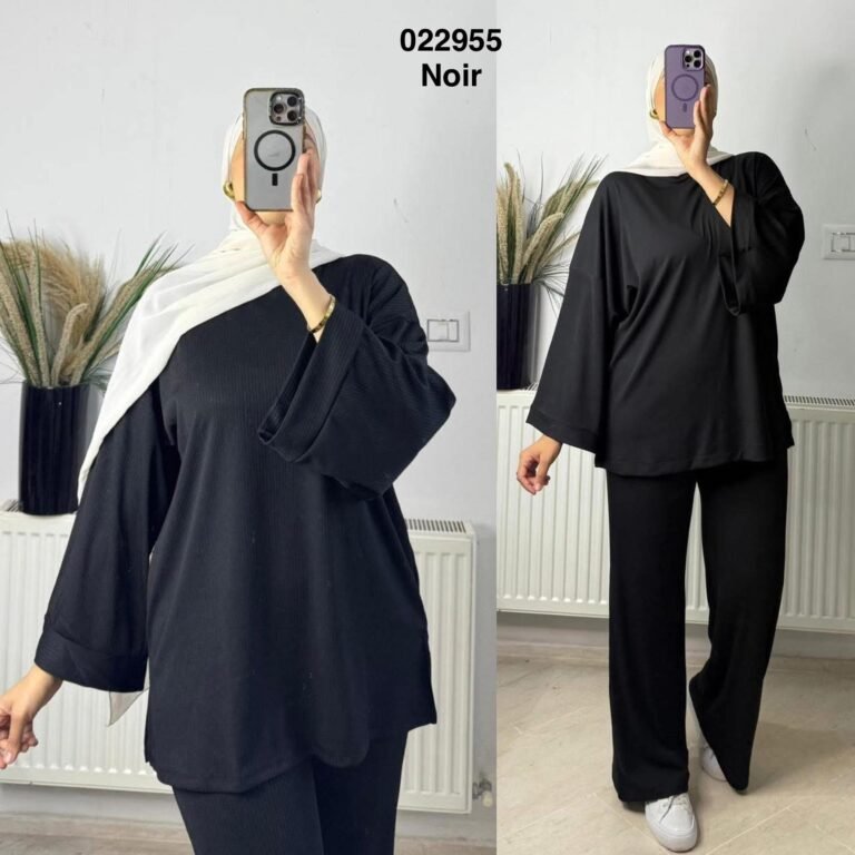 Ensemble 2ps simple femme | Ensemble | Sympatico femme - Sympatico Tunisie