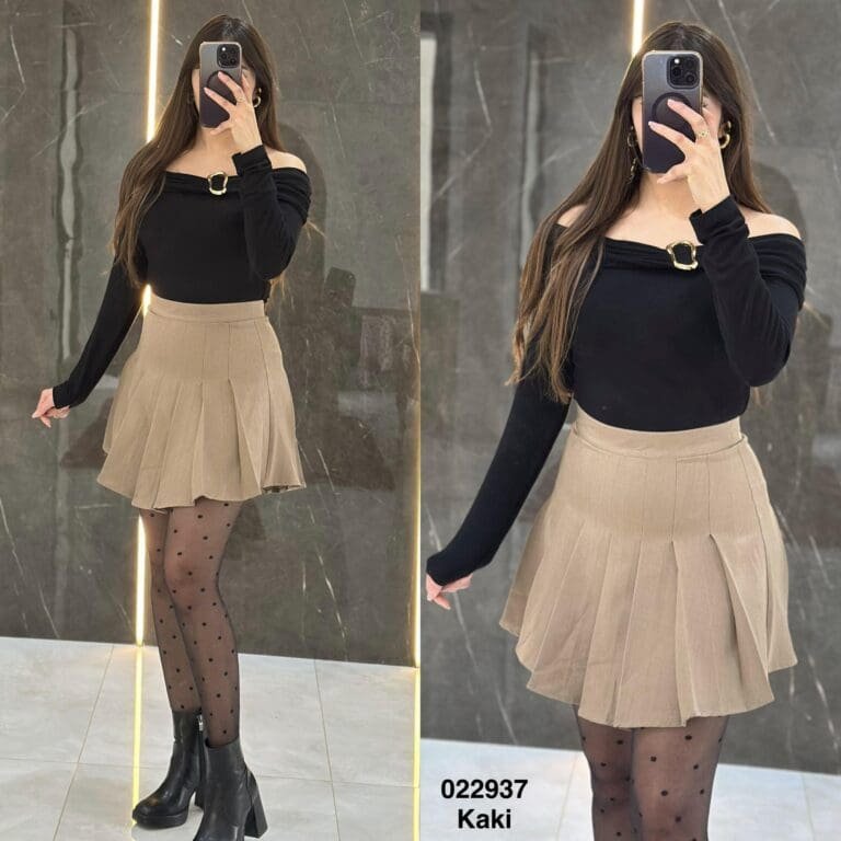 Jupe courte plissé femme | Jupe | Sympatico femme - Sympatico Tunisie