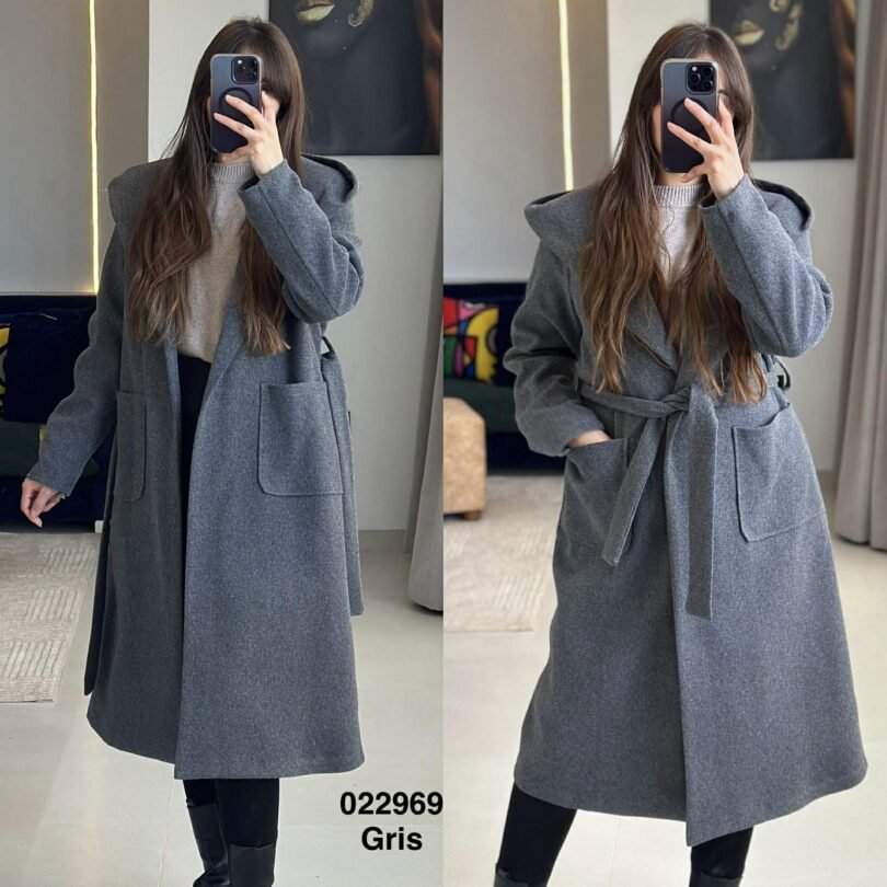 Manteaux cachemire avec capuche femme - Sympatico Tunisie