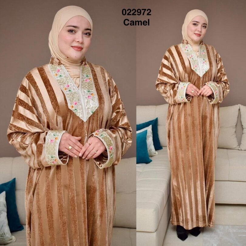 Jeba tissu velours harj femme - Sympatico Tunisie