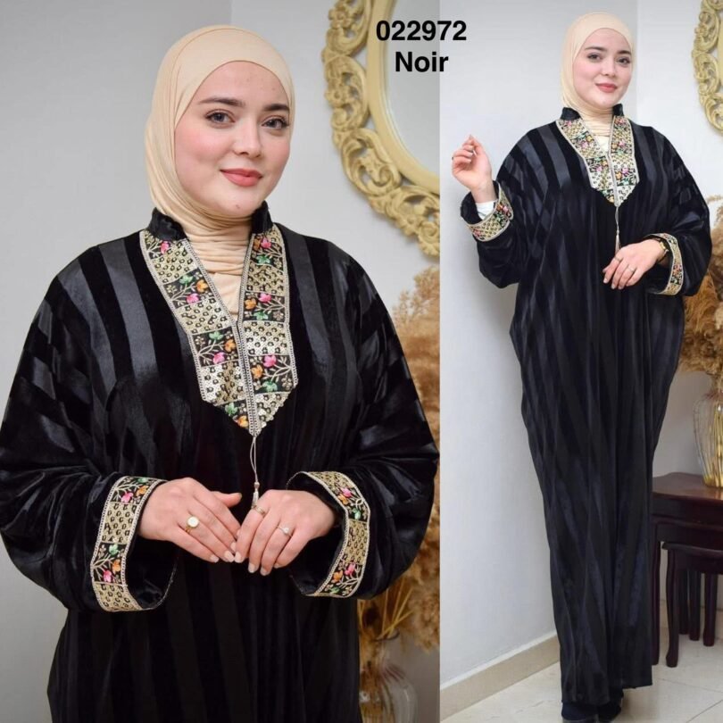 Jeba tissu velours harj femme - Sympatico Tunisie