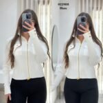 Gilet laine avec zippe