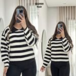 Pul raye col chemise