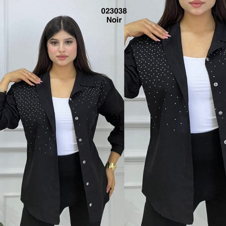 Chemise bling bling femme | Chemise | Sympatico femme - Sympatico Tunisie