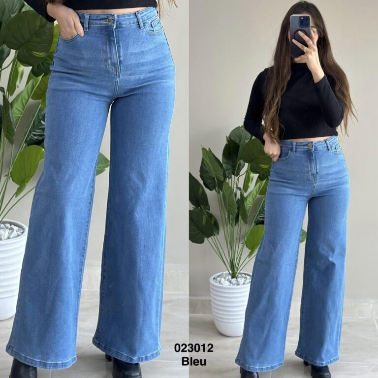 Pantalon large simple 620 femme - Sympatico Tunisie