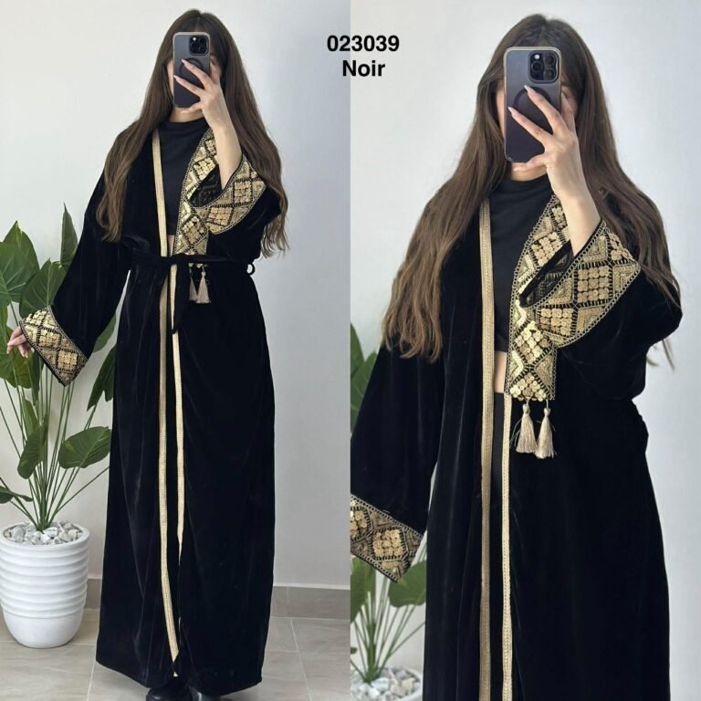 Abaya tissu velour - Divers Sympatico femme - Sympatico Tunisie