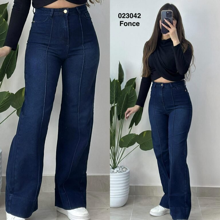 Pantalon large decorative femme - Sympatico Tunisie